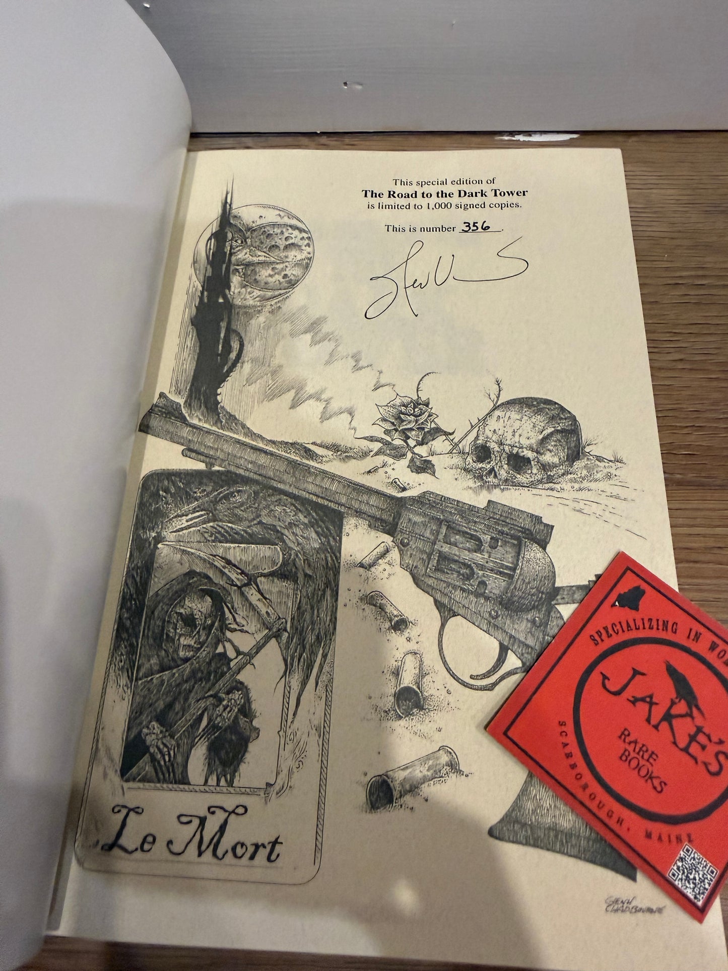 Bev Vincent, Road to the Dark Tower, Signed/Limited #, Cemetery Dance