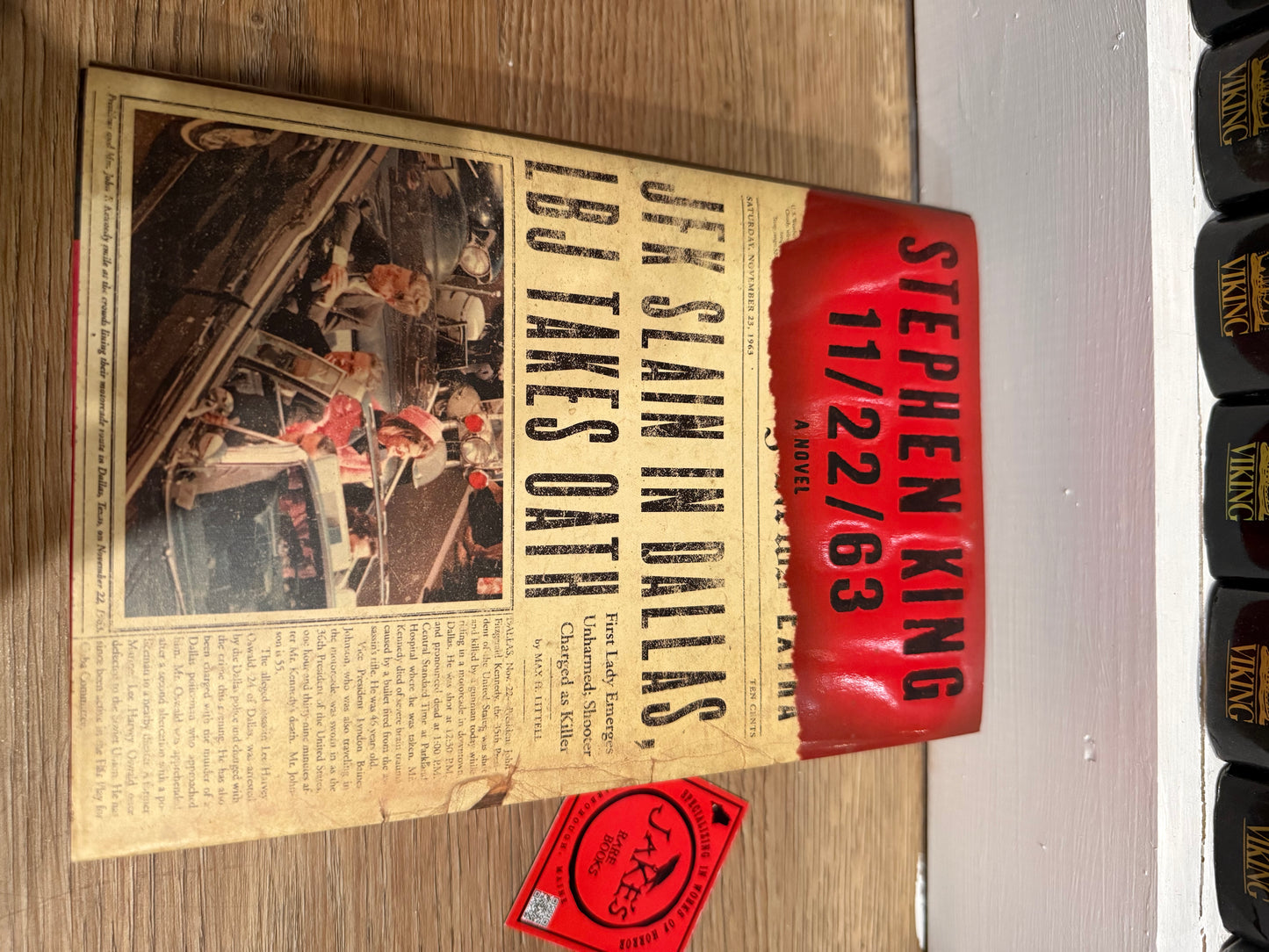 Stephen King, 11/22/63, First Edition, Scribner Publishing