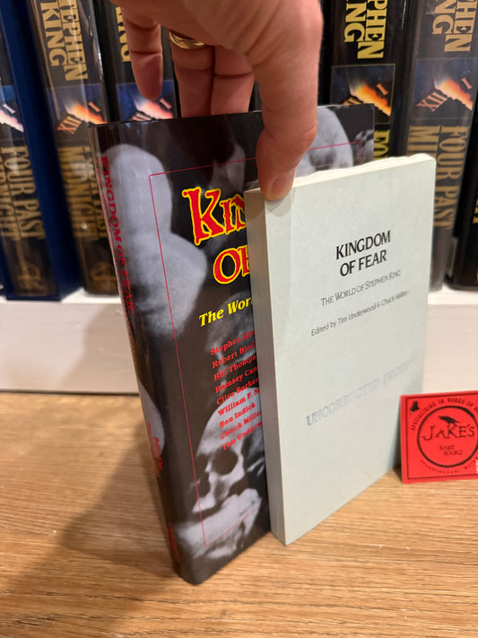 Kingdom of Fear, First Edition and Uncorrected Proof, Underwood Miller