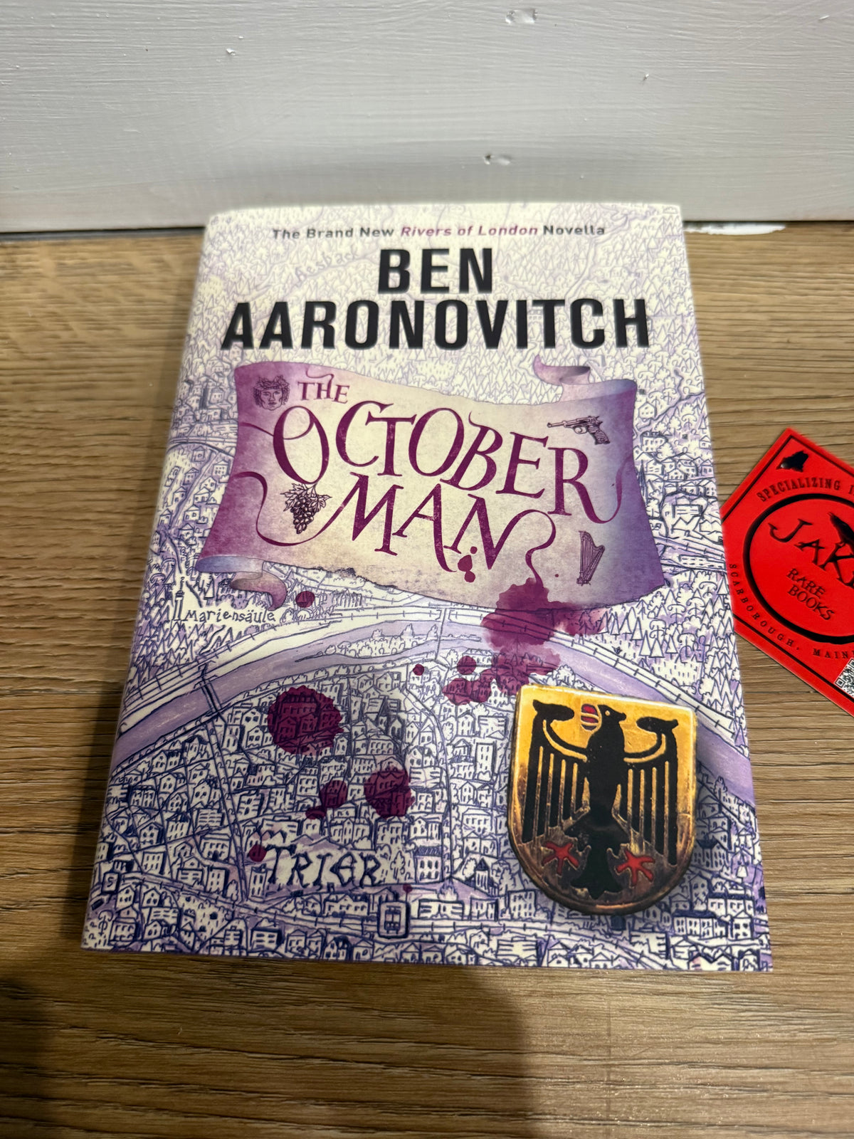 Octomerman Ben Aaronovitch, The October Man, Signed/Limited #12, Subterranean Pre ...