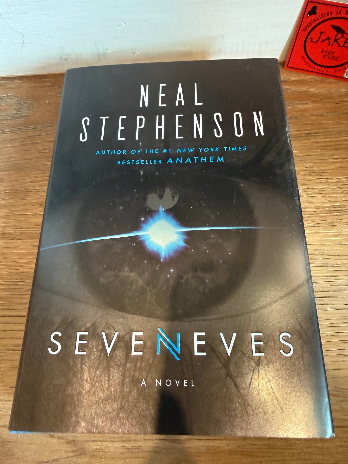 Neal Stephenson, Seveness, Signed First Edition, Harper Collins