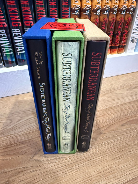Tales of Dark Fantasy, Volumes 1-3, Matching Signed/Limited #12, Subterranean Press