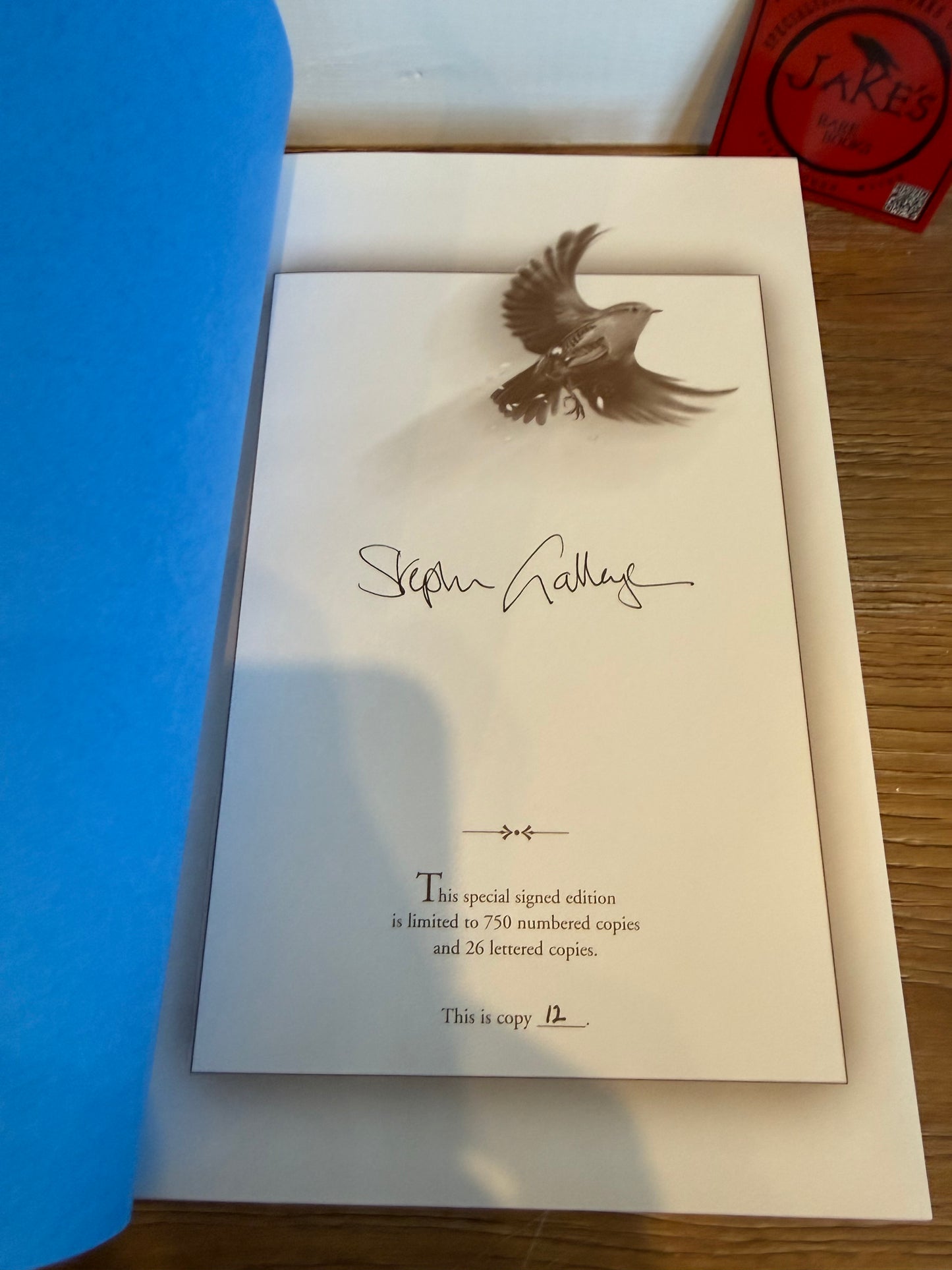 Stephen Gallagher, The Spirit Box, Signed Limited #12, Subterranean Press