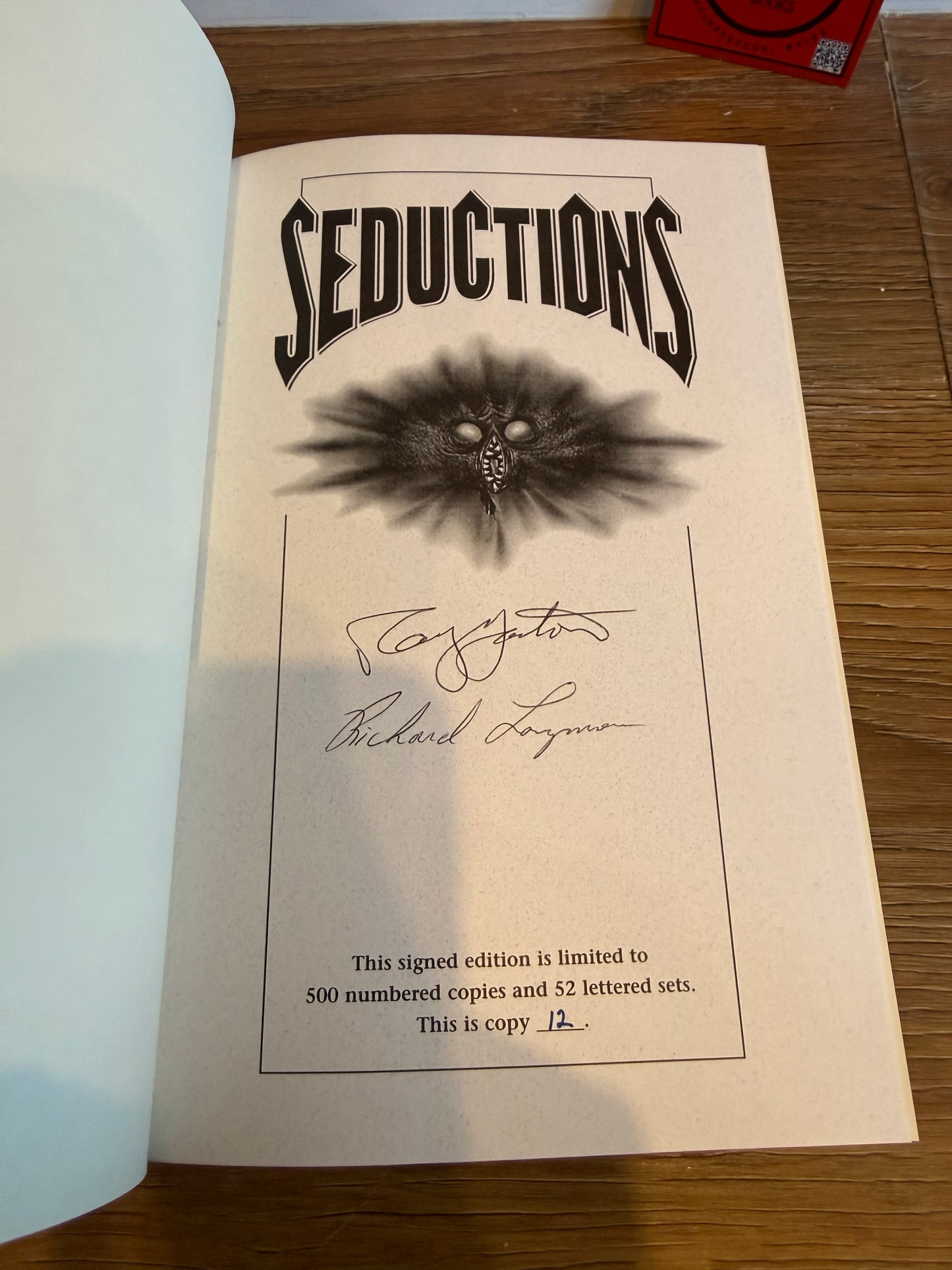 Ray Garton, Seductions, Signed Limited #12, Subterranean Press