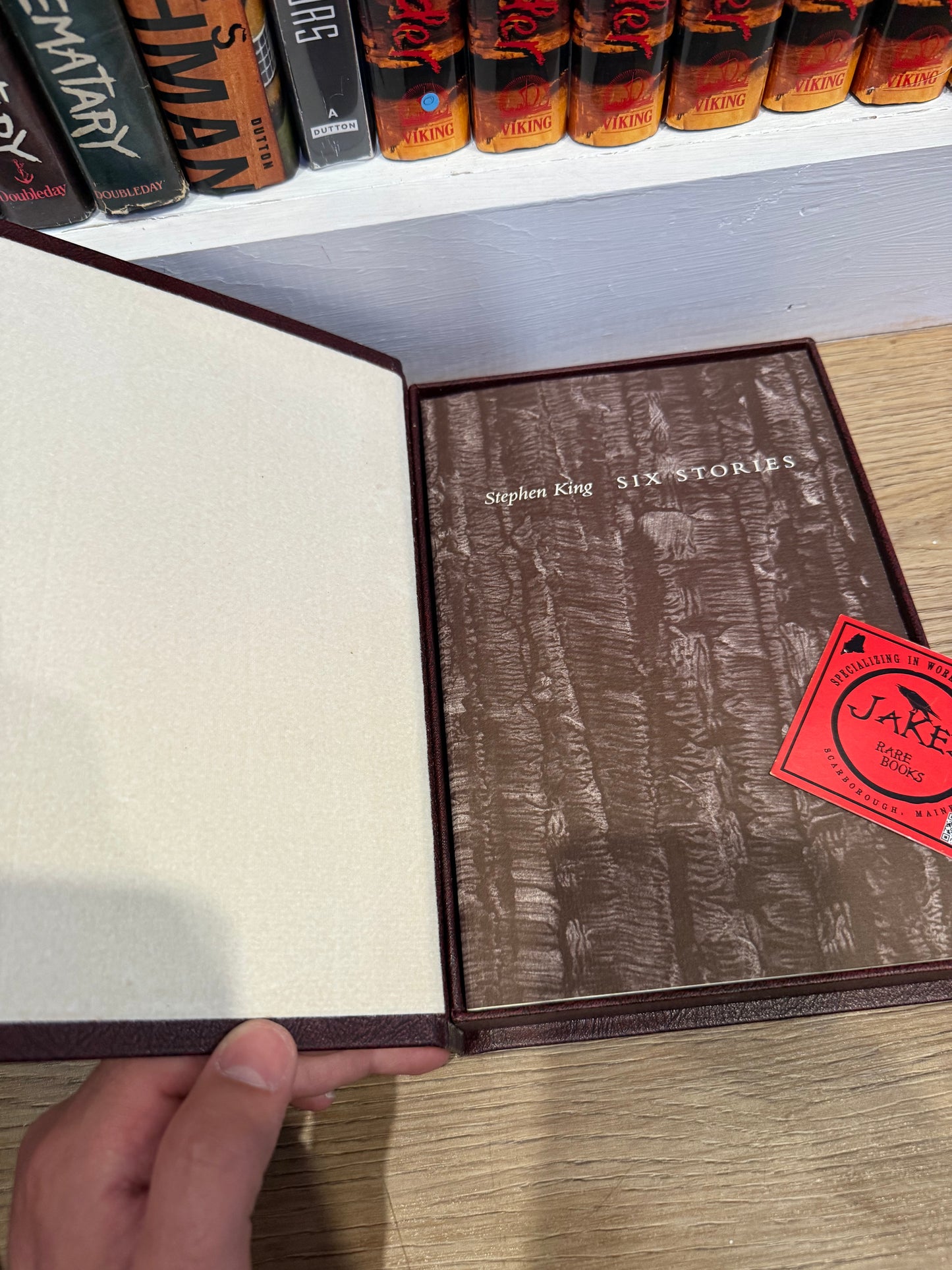 Stephen King, Six Stories, Signed/Limited #657, Philtrum Press