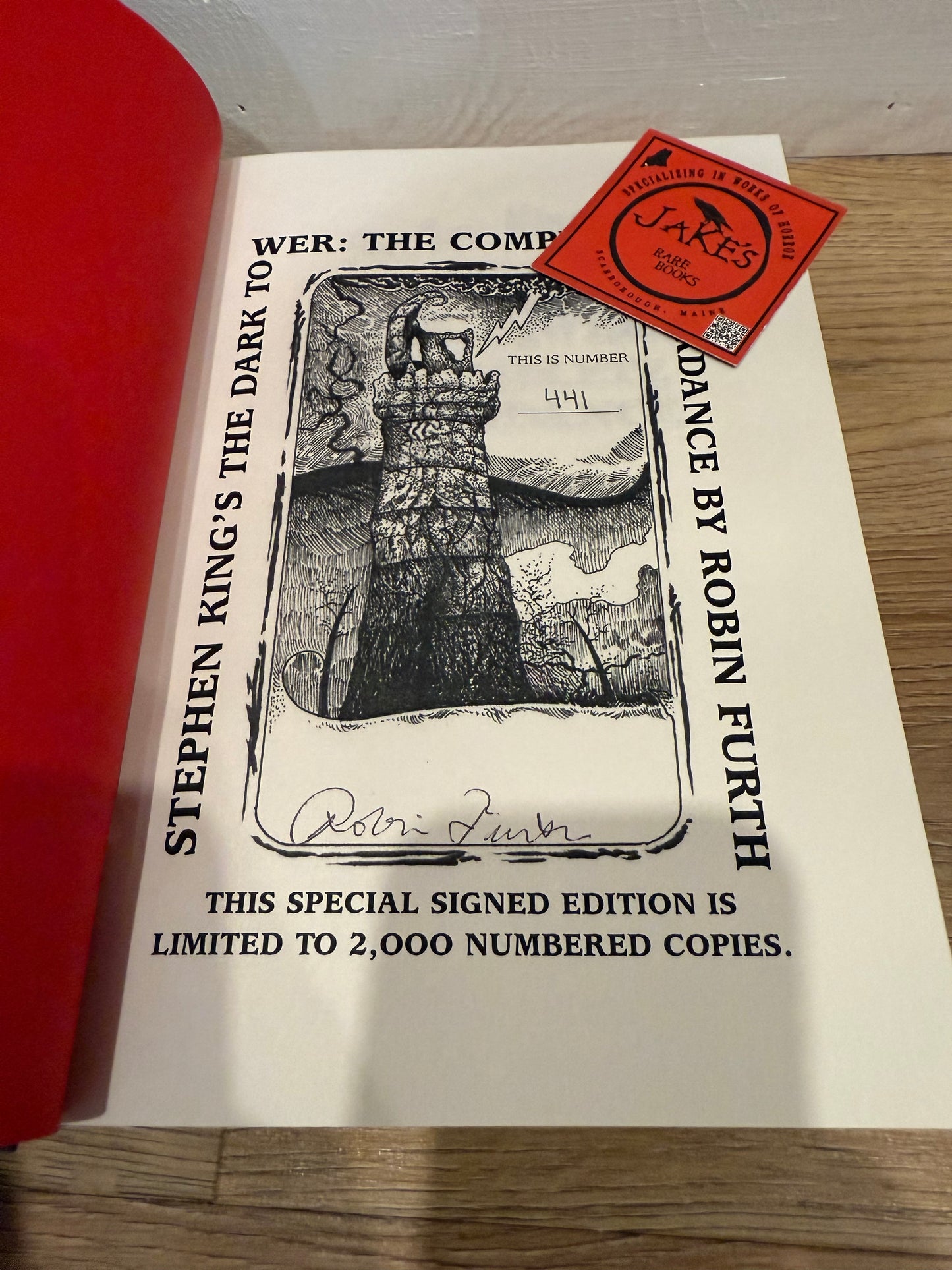 Robin Furth, The Dark Tower Concordance, Limited, Cemetery Dance