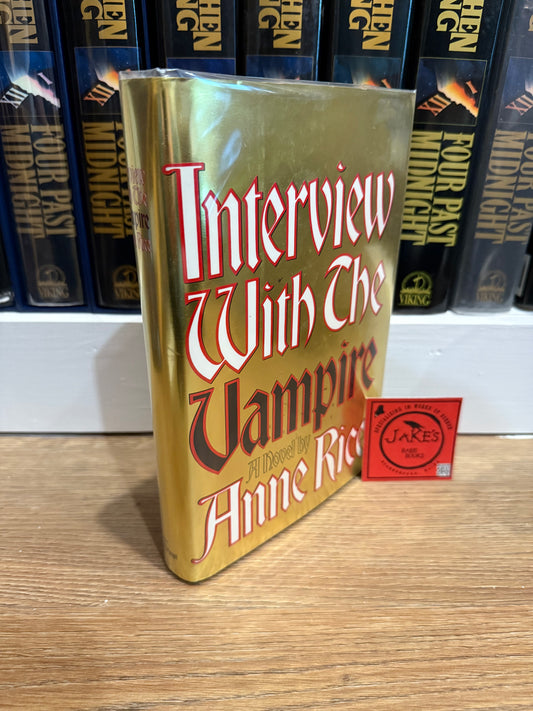 Anne Rice, Interview With a Vampire, Later Printing, SIGNED, Knopf