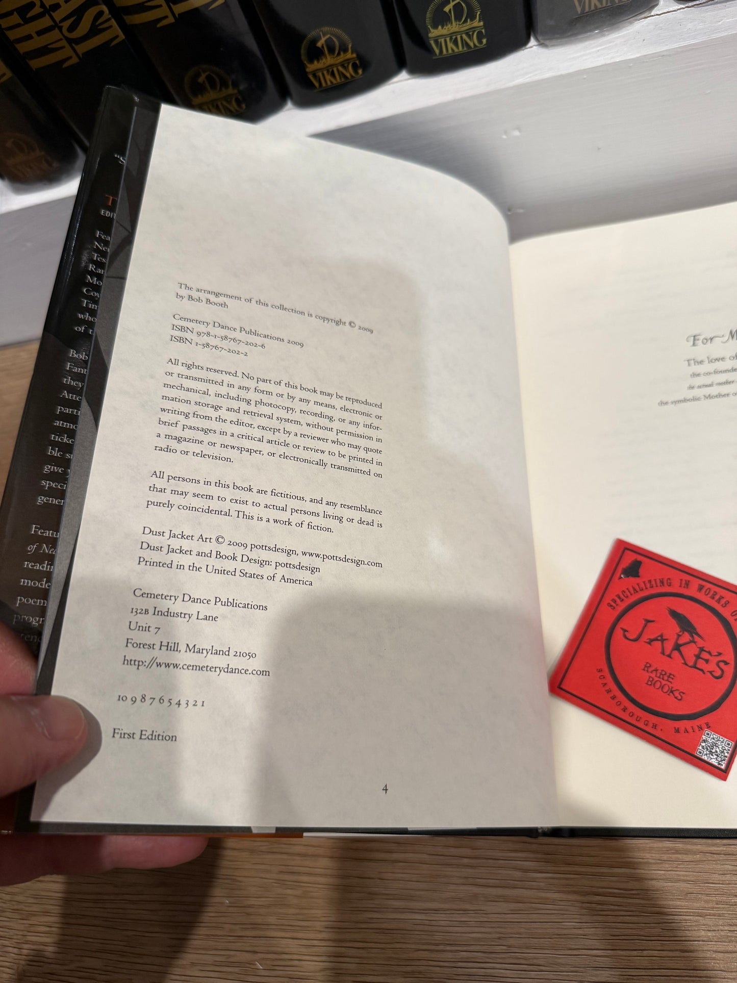 Big Book of Necon, First Edition, Cemetery Dance