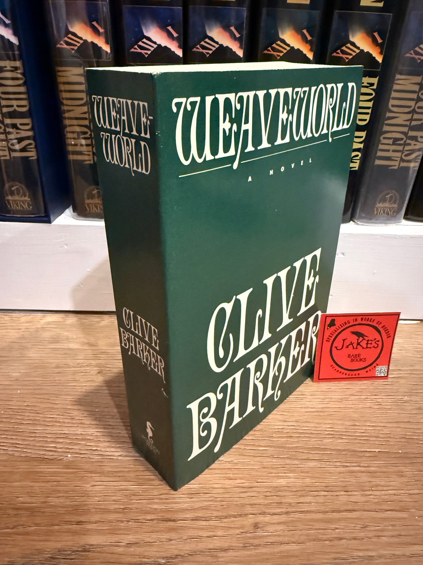 Clive Barker, Weaveworld, US Uncorrected Proof, Poseidon Press