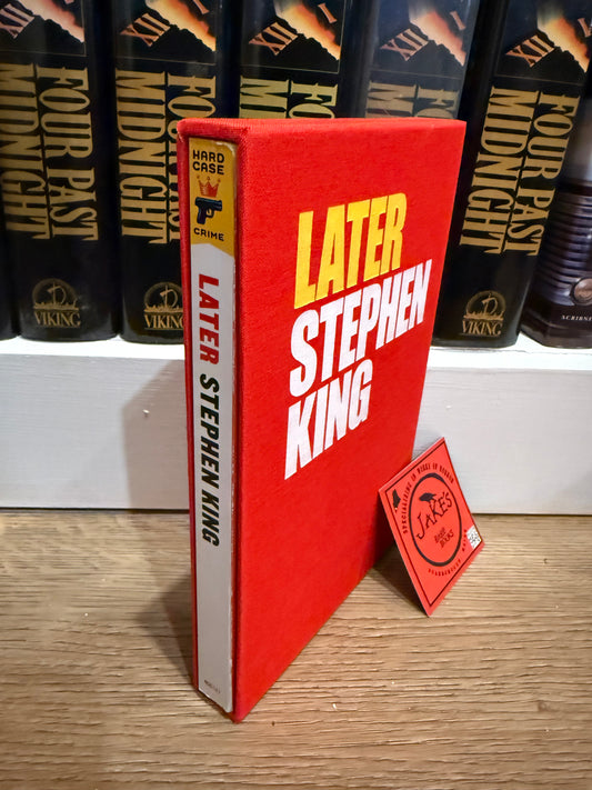 Stephen King, Later, First Edition, Hard Case Crime