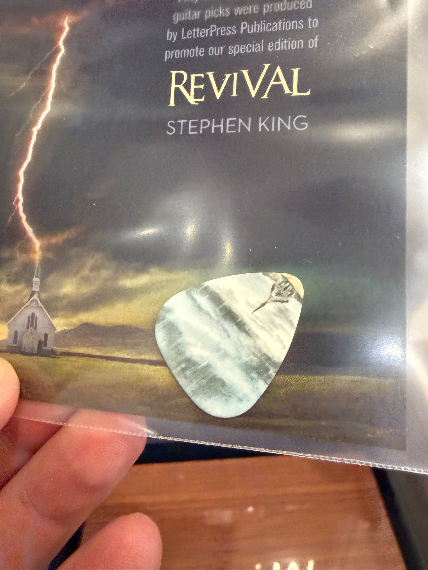 Stephen King, Revival Gift Edition, with Limited Edition Guitar Pick, Lividian Press