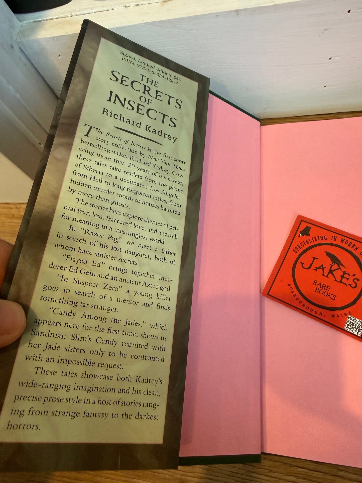 Richard Kadray, The Secrets of Insects, Signed/Limited #12, Subterranean Press