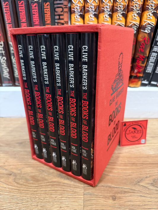 Clive Barker, Books of Blood, Signed/Limited #154, Subterranean Press