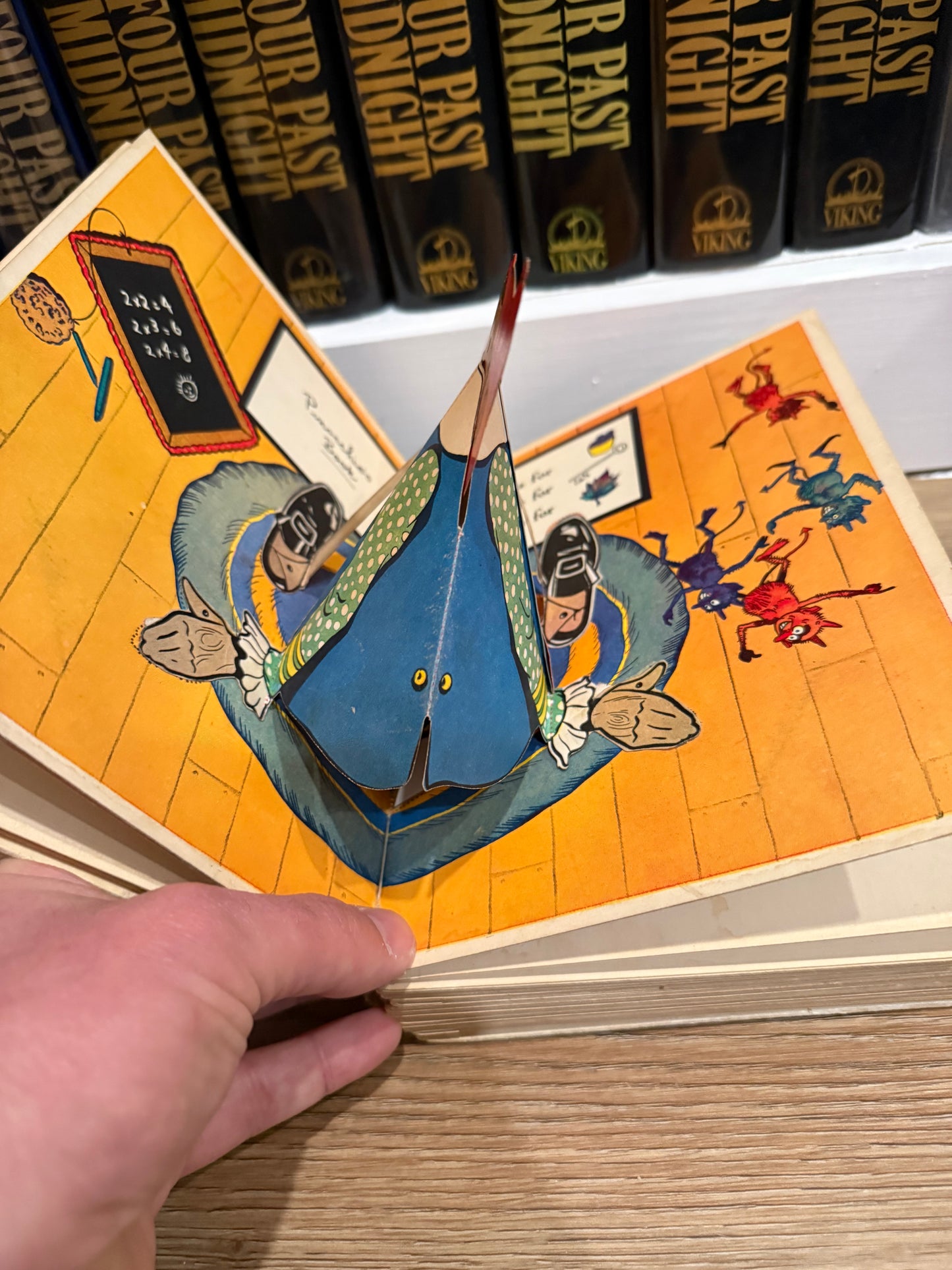 Pinocchio Pop-Up Book, 1932, Blue Ribbon Books