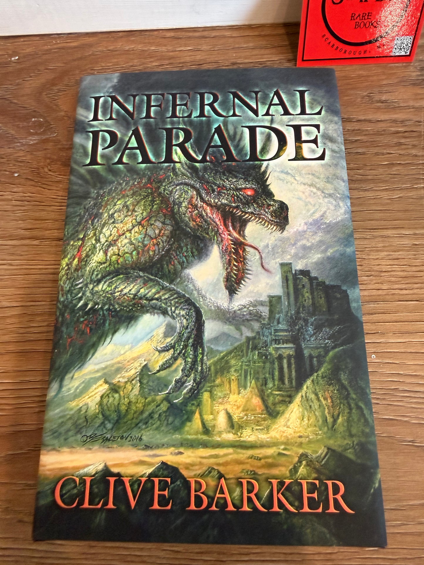 Clive Barker, Infernal Parade, Signed Limited #12, Subterranean Press