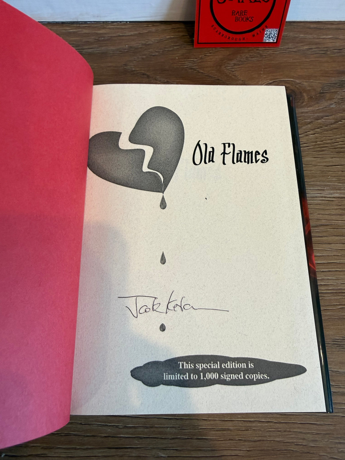 Jack Ketchum, Old Flames, Signed Limited Edition, Cemetery Dance
