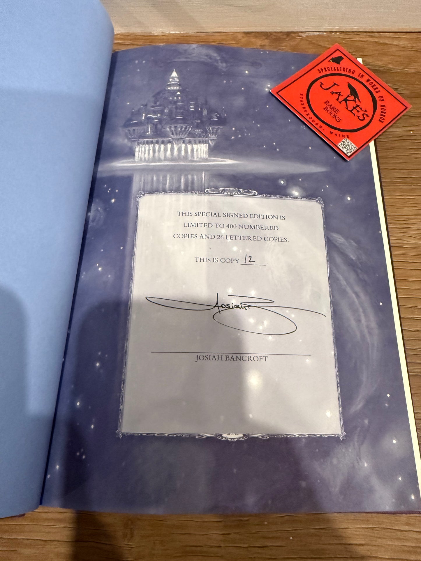 Josiah Bancroft, An Empyreal Retinue, Signed/Limited #12, Subterranean Press