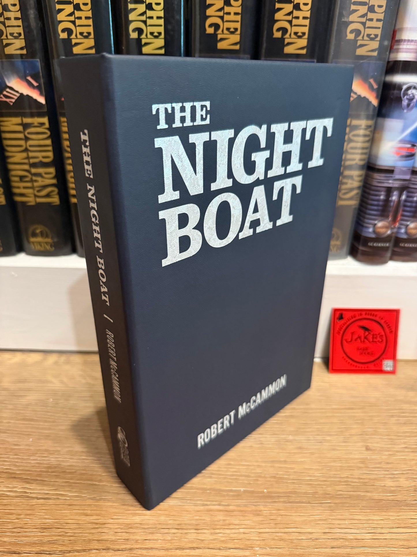 Robert McCammon, The Night Boat, Lettered Publisher’s Copy, Subterranean Press