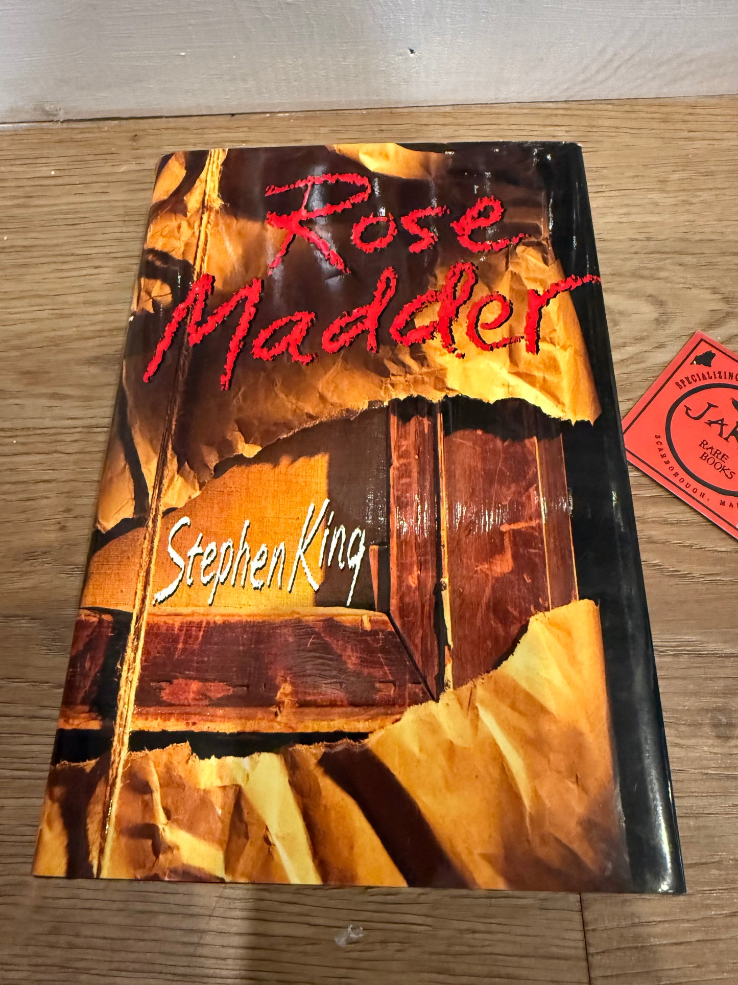Stephen King, Rose Madder, First Edition, Viking Publishing