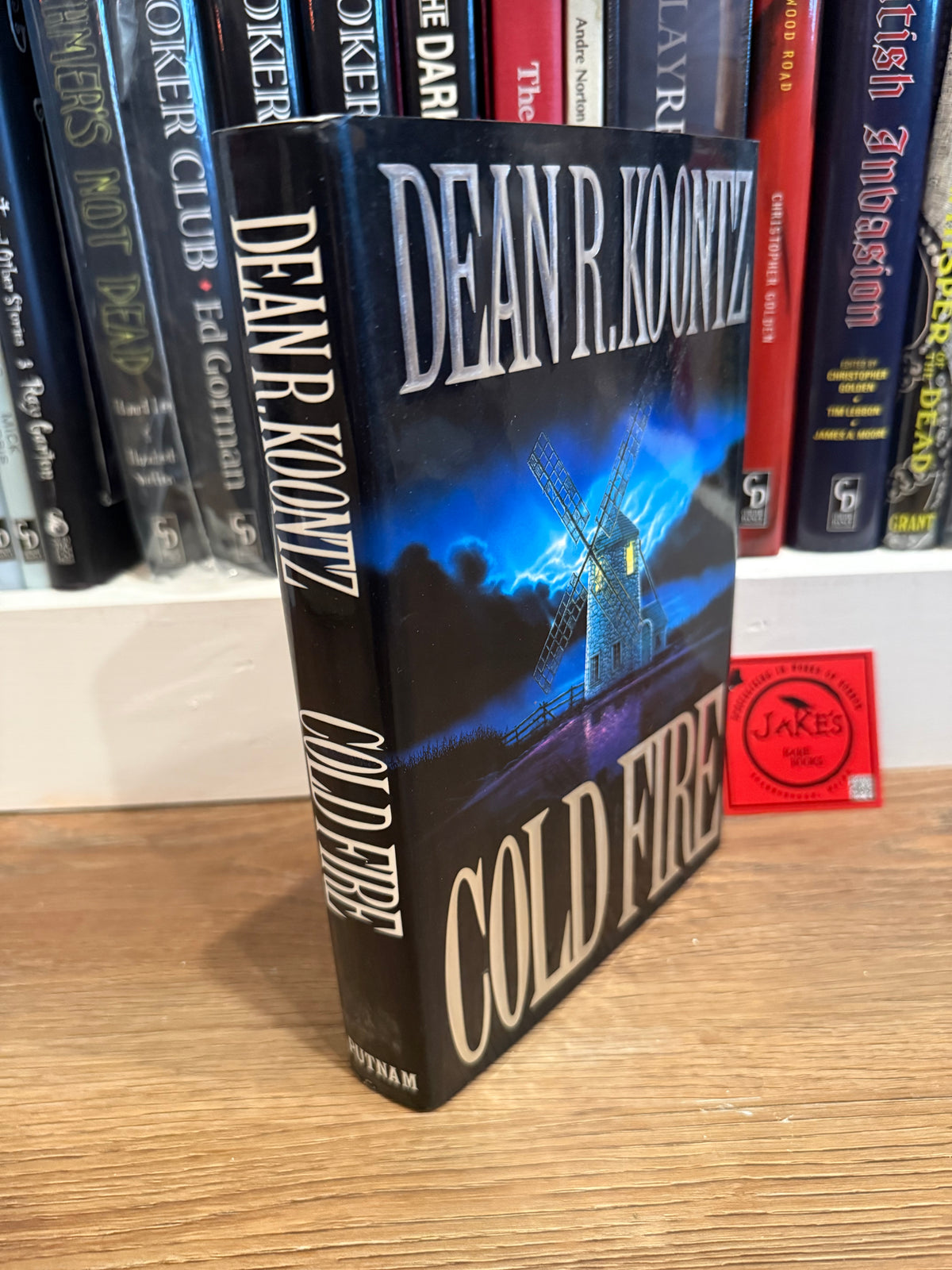 Dean Koontz, Cold Fire, First Edition, Putnam