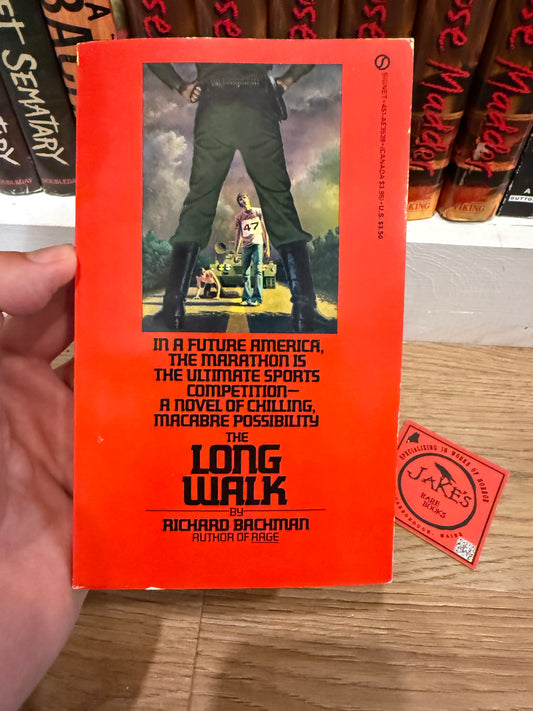 Stephen King, The Long Walk, Canadian Third Printing, Signet Publishing