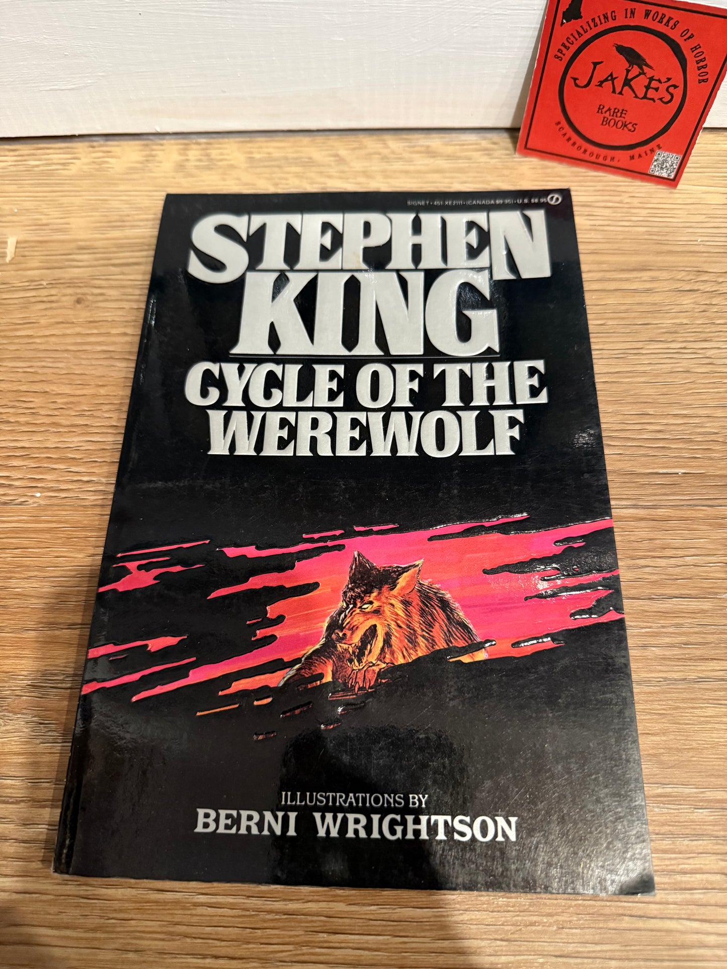 Stephen King, Cycle of the Werewolf, First Signet Printing