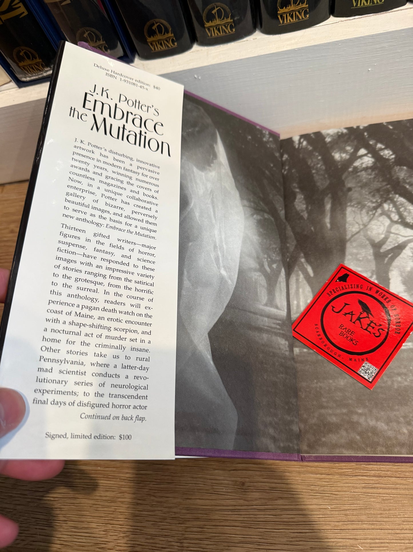 J.K. Potter, Embrace the Mutation, Signed/Limited #12, Subterranean Press