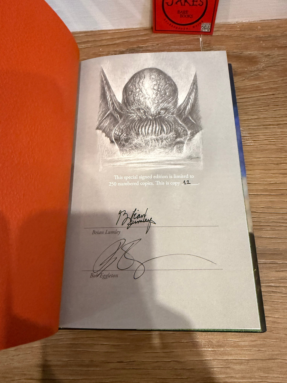 Brian Lumley, The Compleat Crow, Signed Limited #12, Subterranean Press