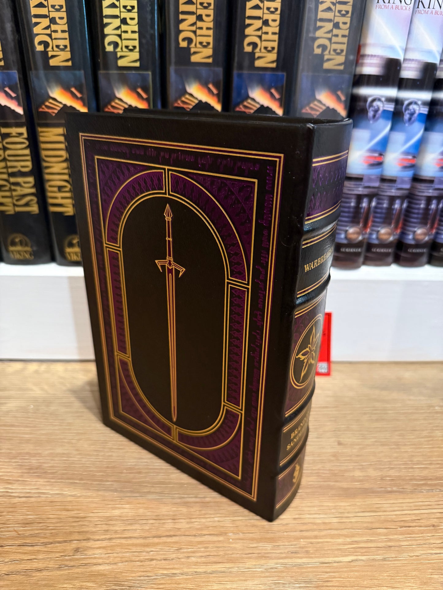 Brandon Sanderson, Warbreaker, Signed Numbered #2390, Dragonsteel
