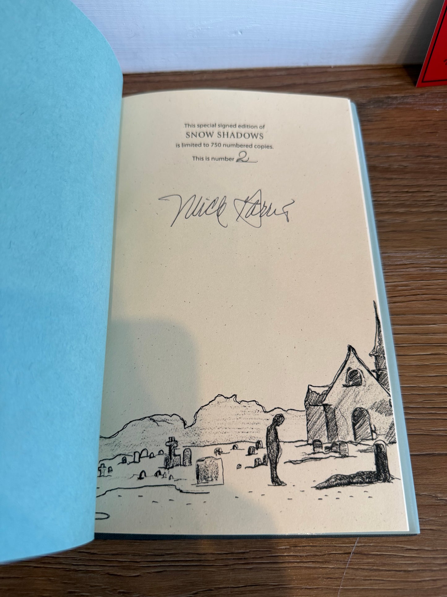 Mick Garris, Snow Shadows, Signed Limited #2, Cemetery Dance