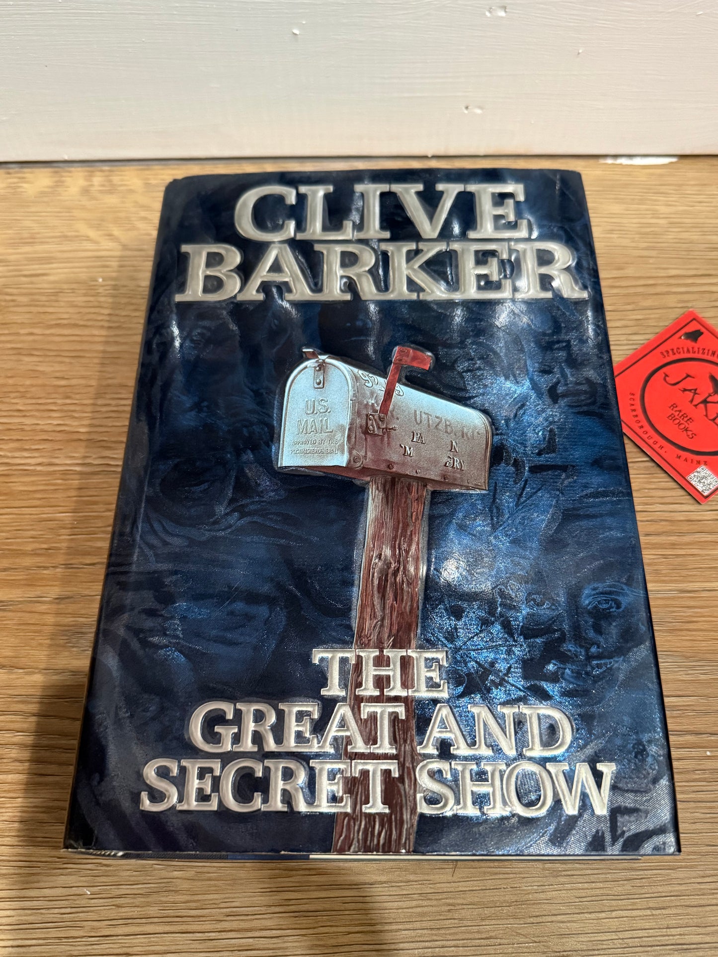 Clive Barker, The Great and Secret Show, US First Edition, SIGNED