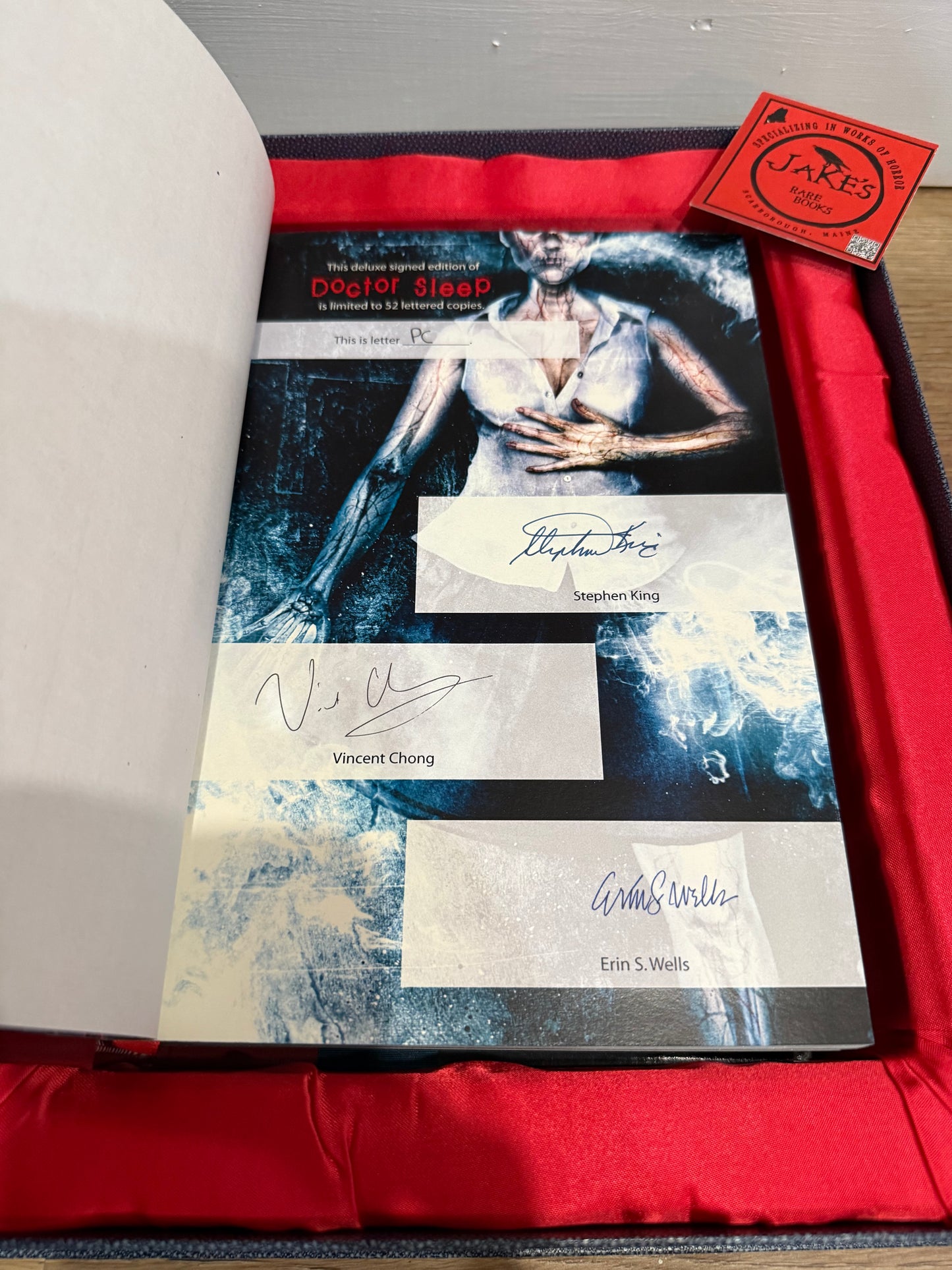 Stephen King, Doctor Sleep, Lettered Publisher’s Copy, Cemetery Dance