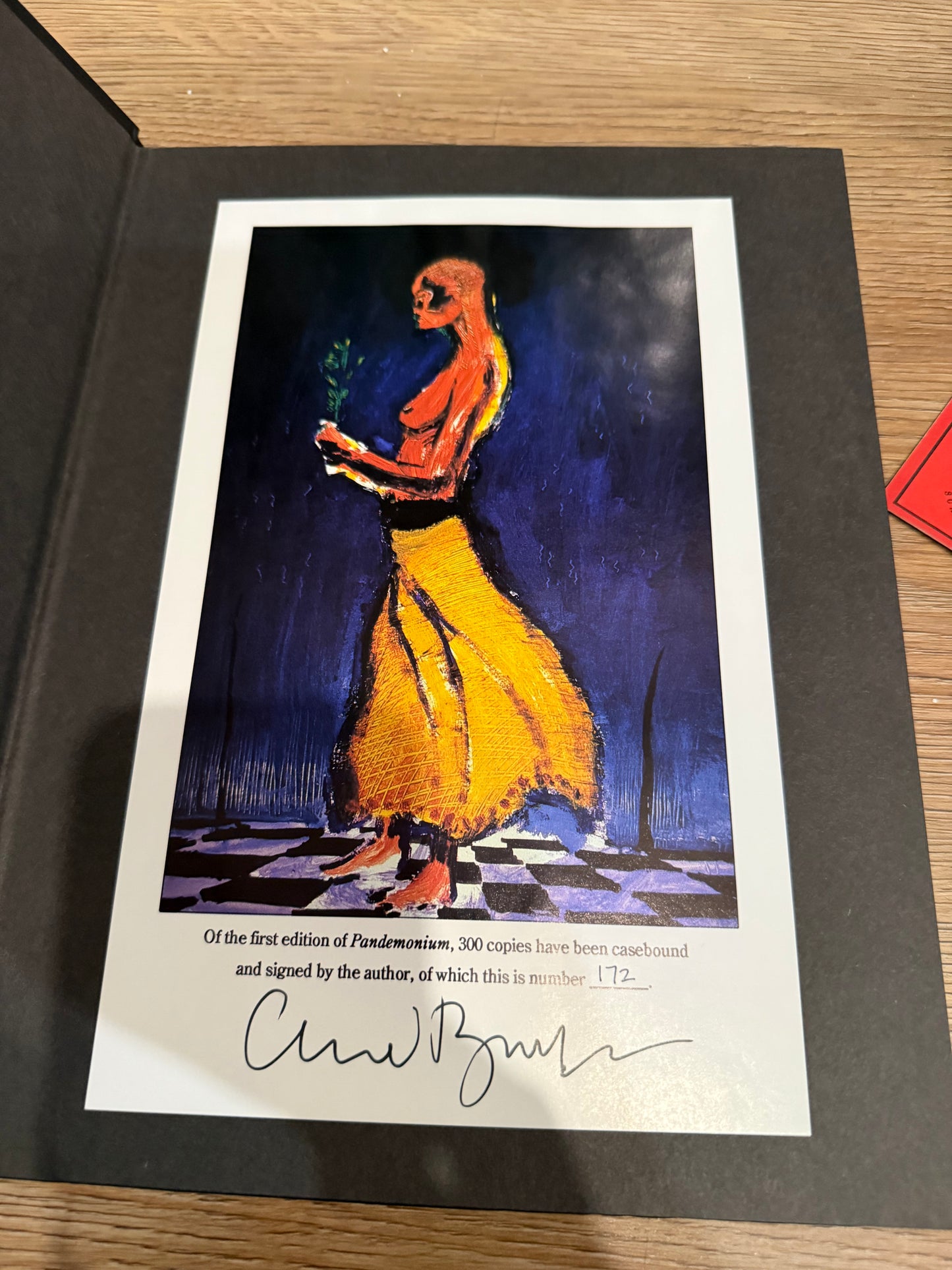 Clive Barker, Pandemonium, Signed/Limited #172