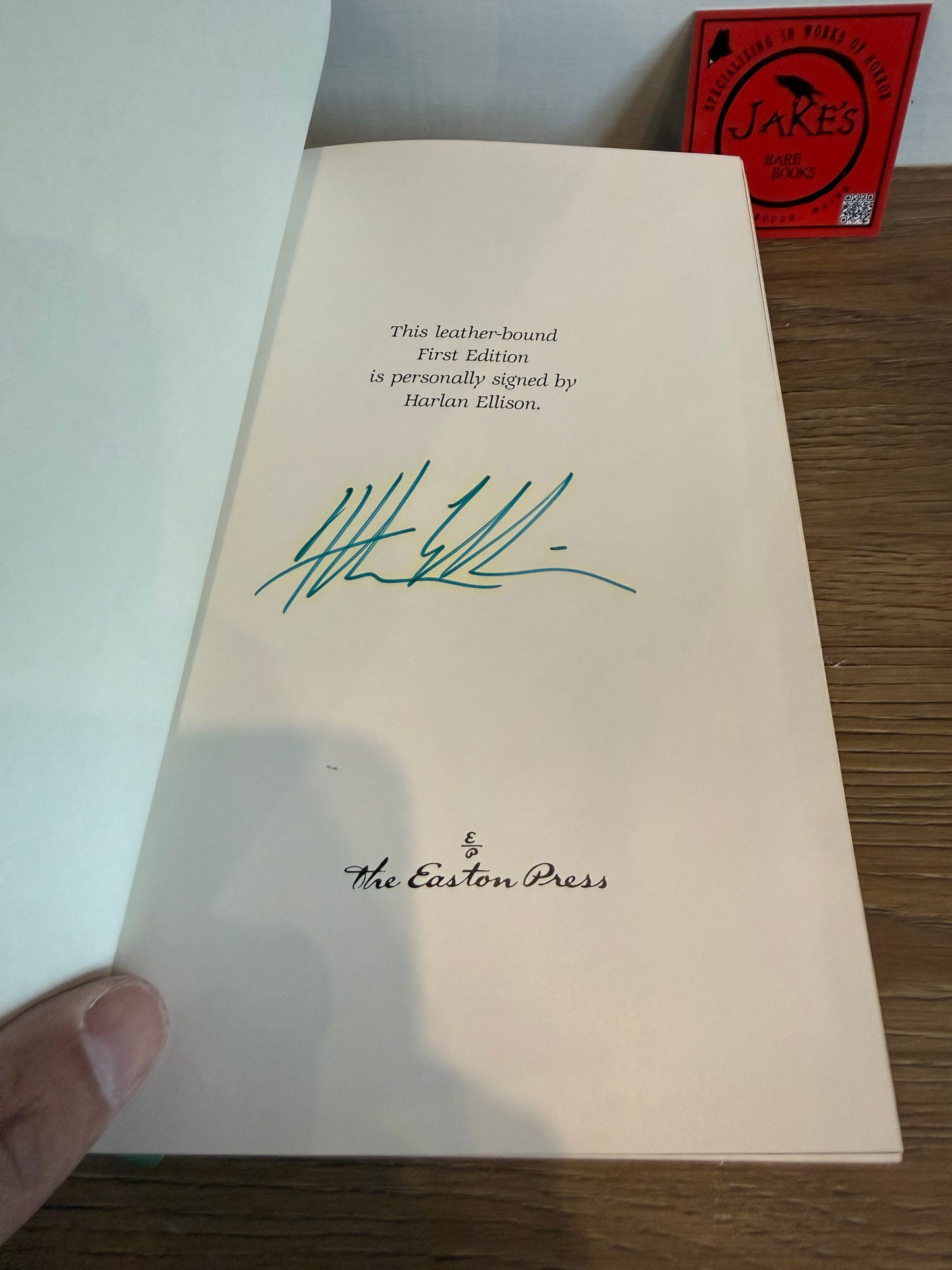 Harlan Ellison, Angry Candy, Signed Limited Edition, Easton Press