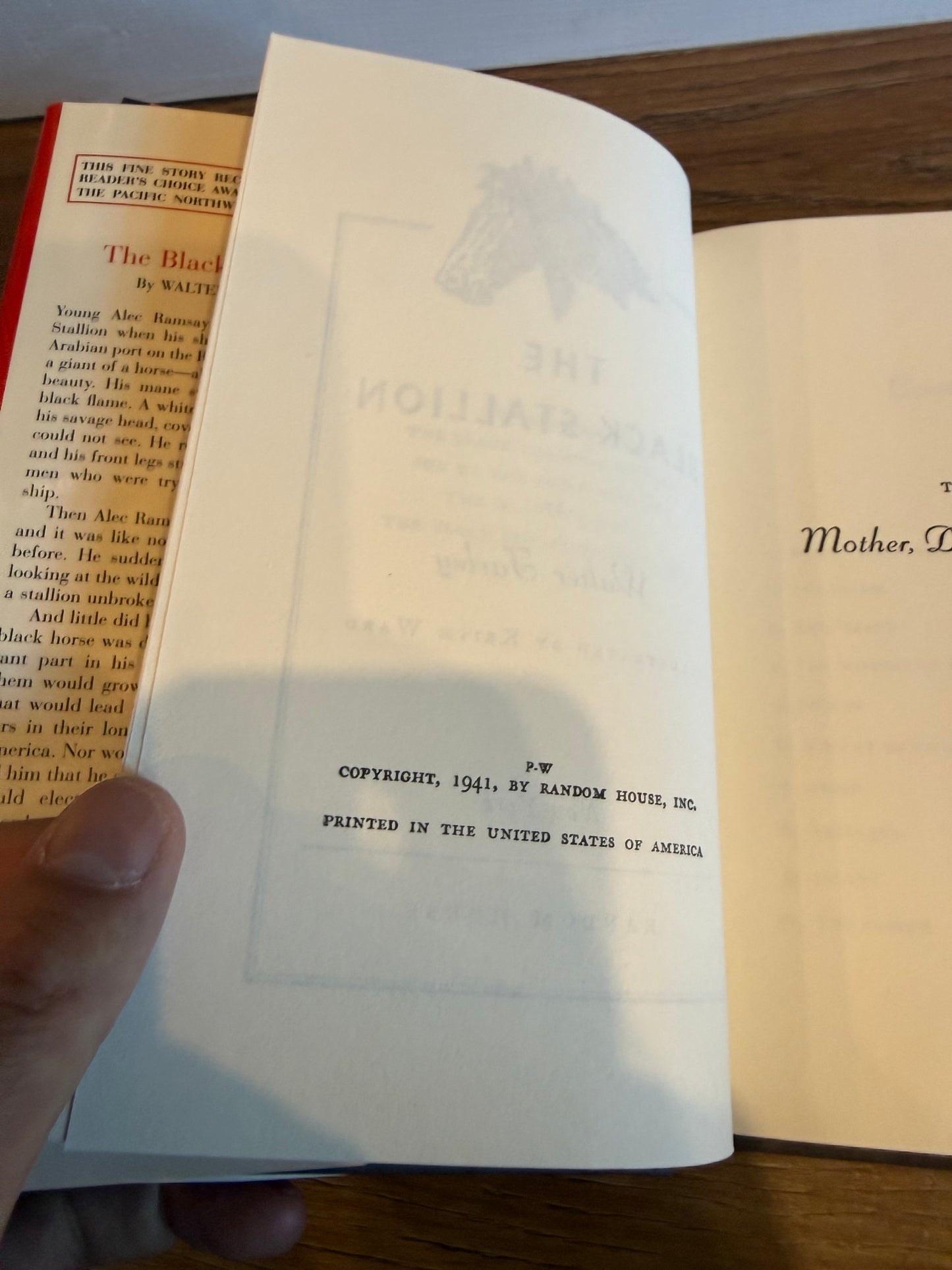 Walter Farley, The Black Stallion, Random House