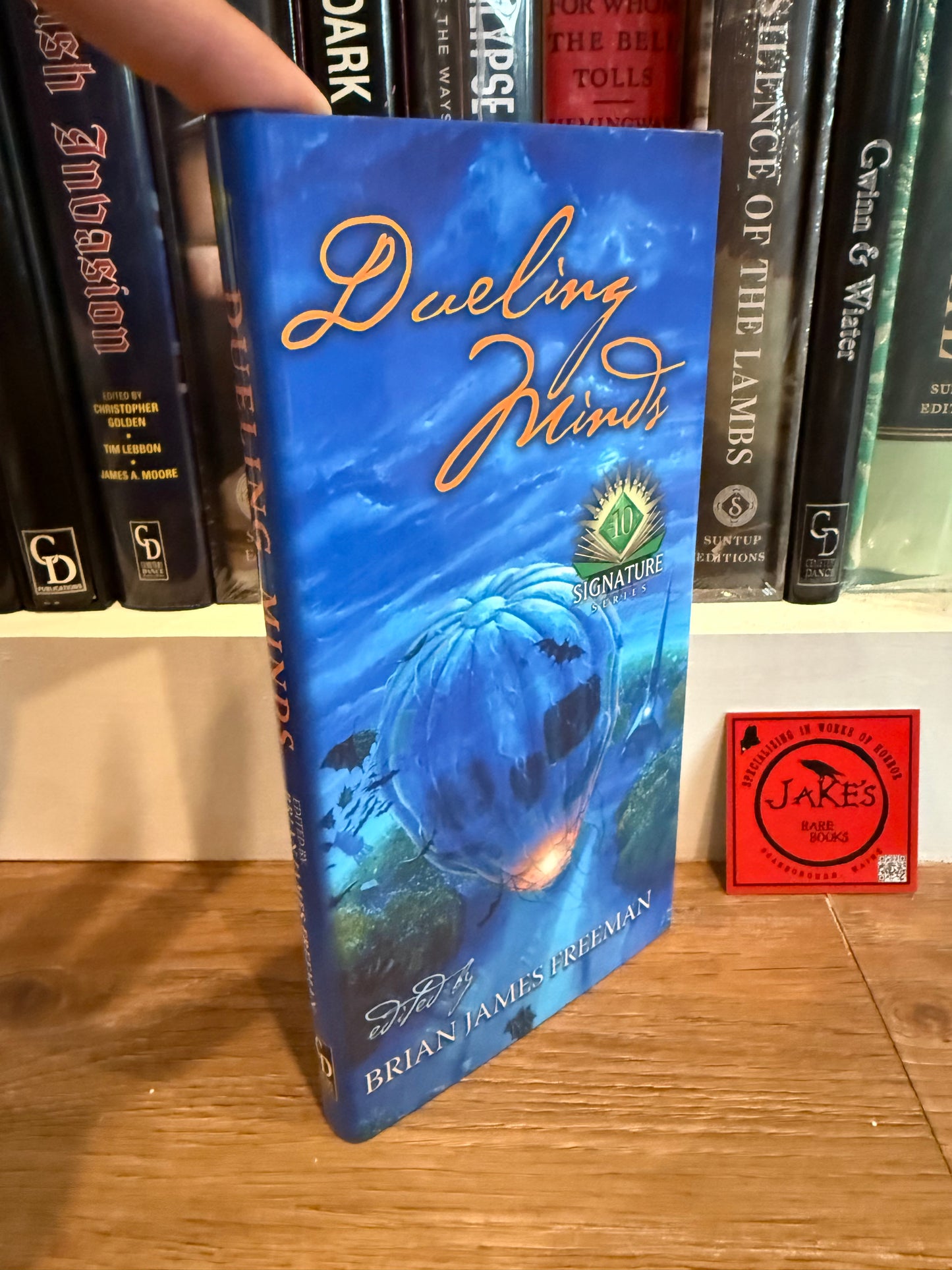Brian James Freeman, Dueling Minds, Signed Limited, Publisher’s Copy, Cemetery Dance