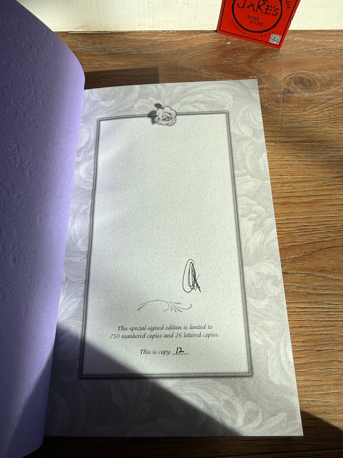 Charles de Lint, The Harp of the Grey Rose, Signed Limited #12, Subterranean Press