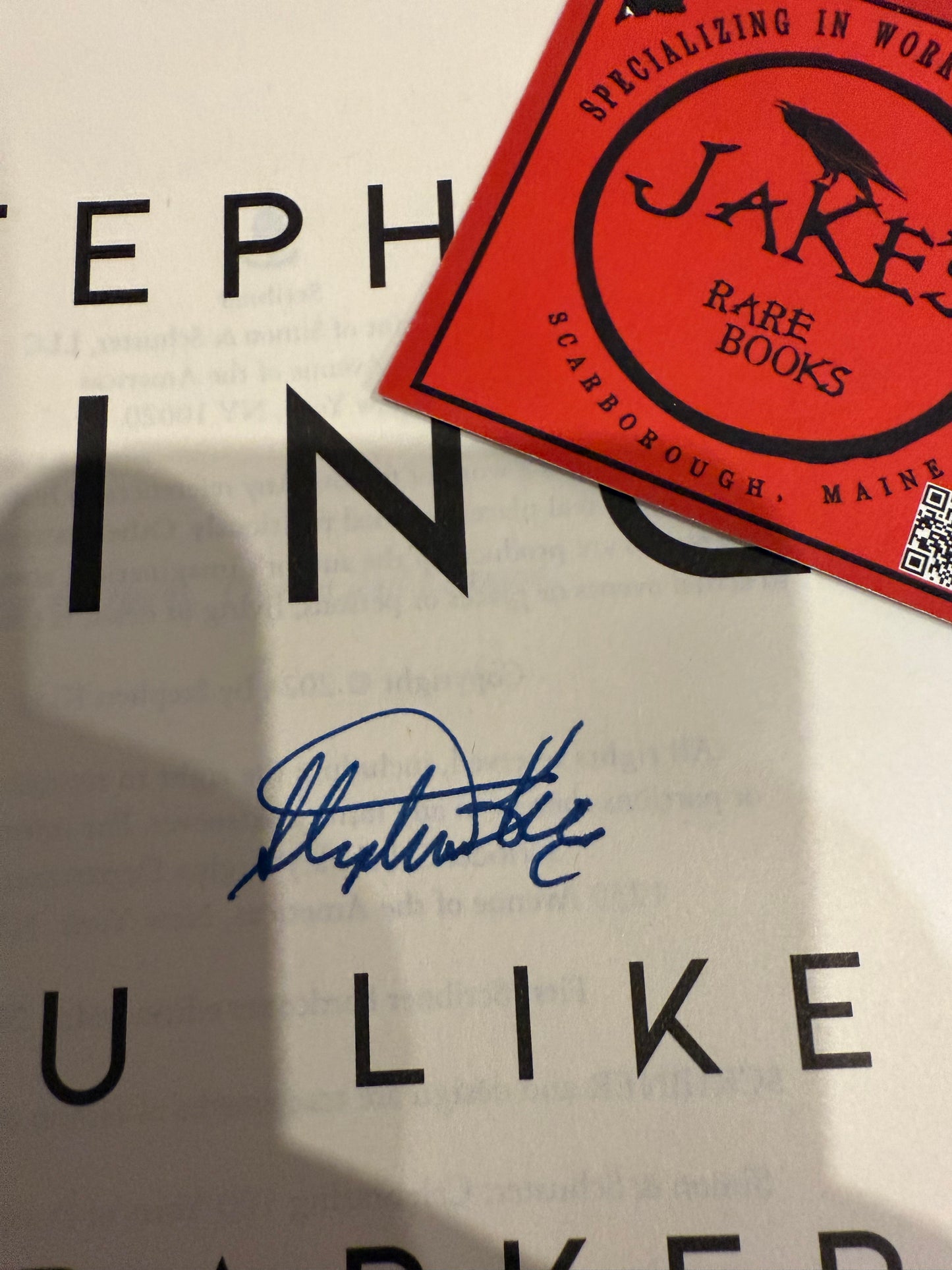 Stephen King, You Like it Darker, Signed/Limited #61 (Binc)