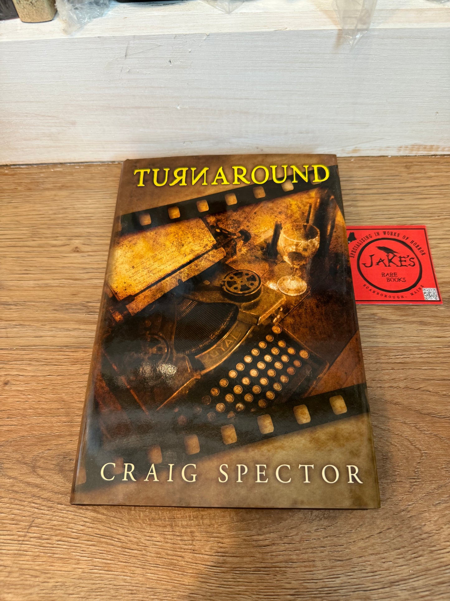 Craig Spector, Turnaround, Signed, Cemetery Dance