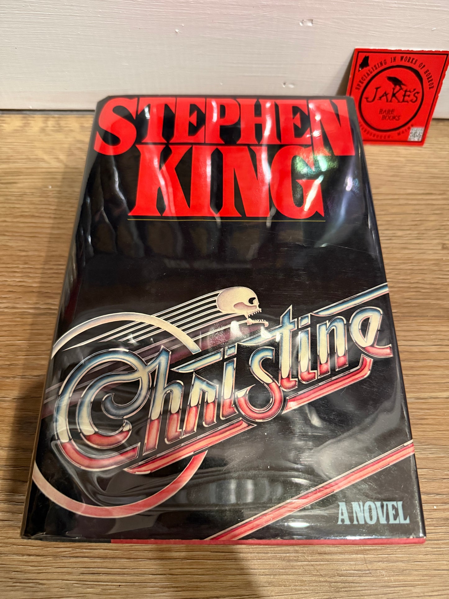 Stephen King, Christine First Edition, Inscribed, Viking