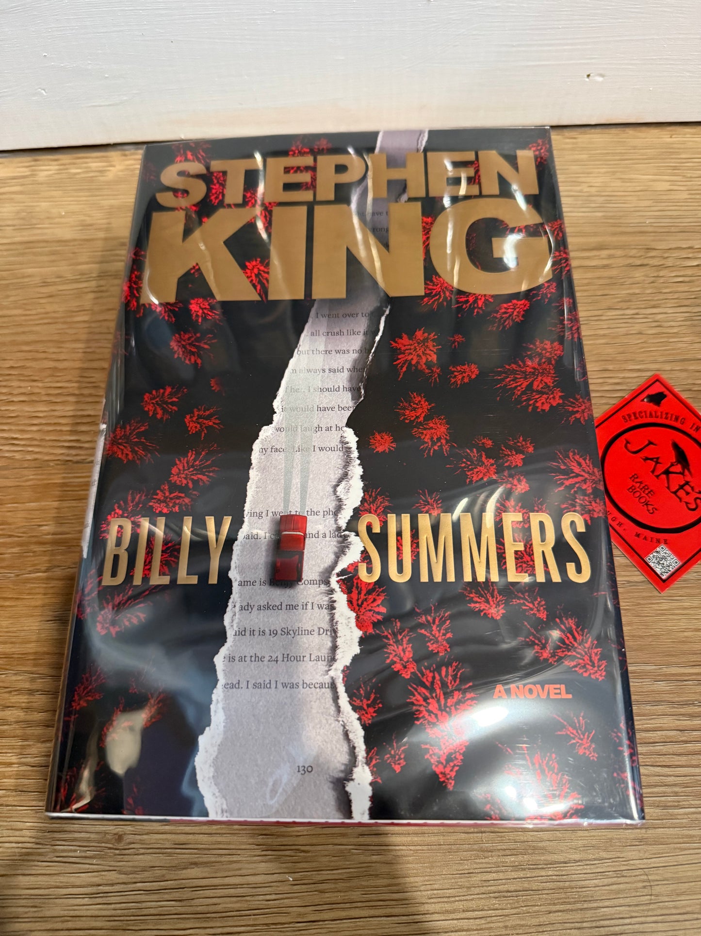 Stephen King, Billy Summers, First Edition, Scribner