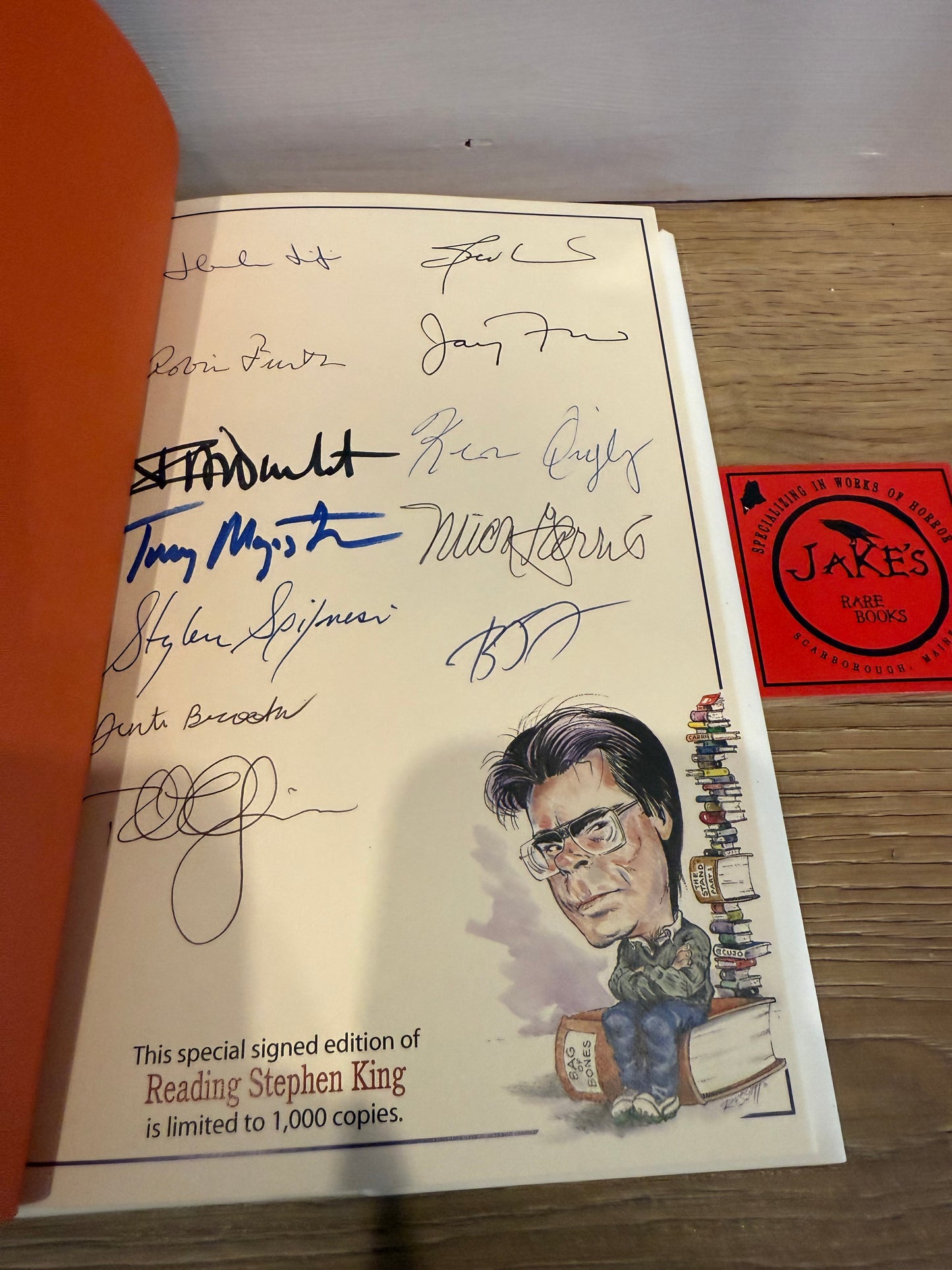 Reading Stephen King, Signed/Limited, Cemetery Dance