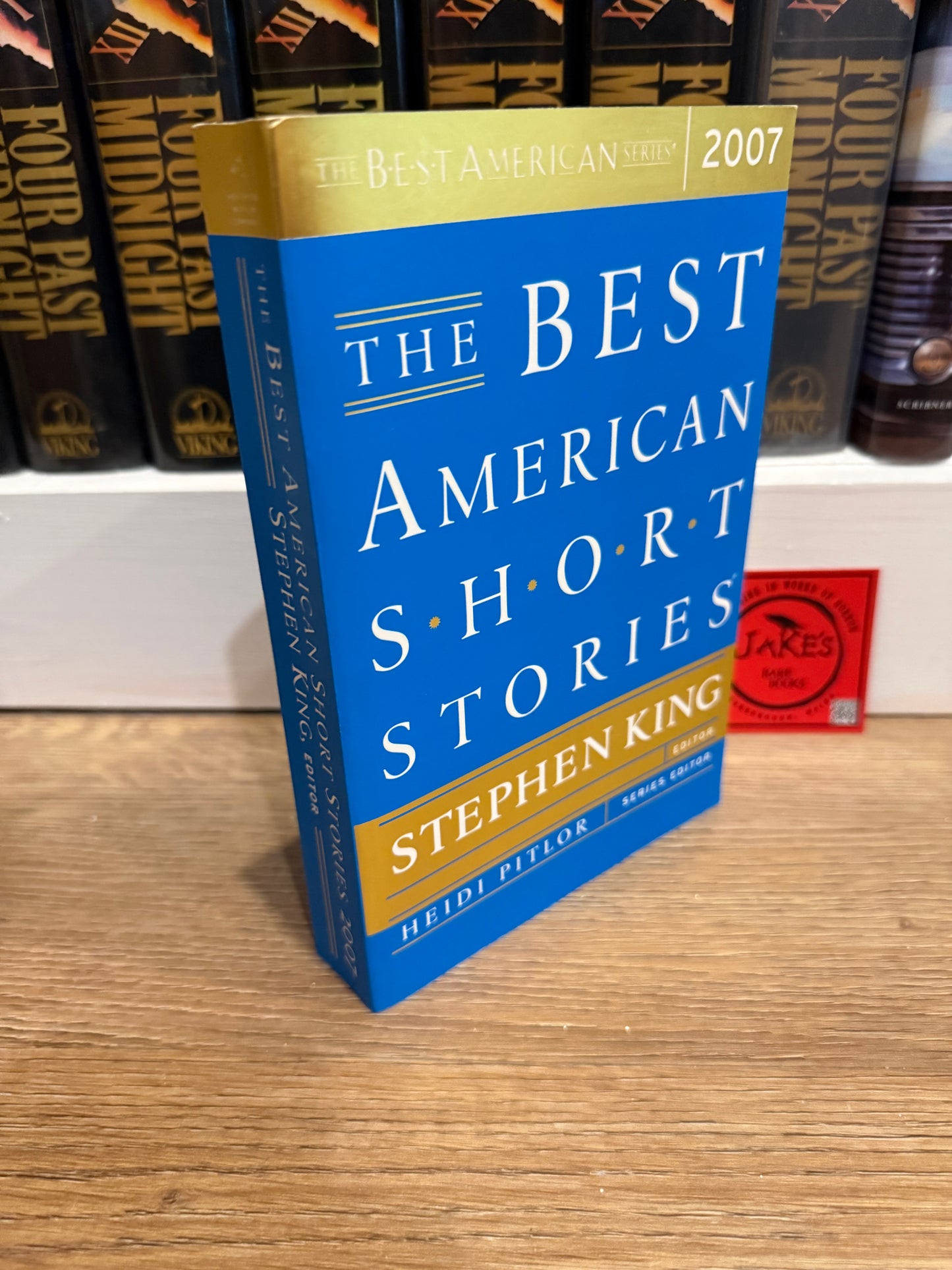 Best American Short Stories, First Edition, Signed by Stephen King, Houghton Mifflin