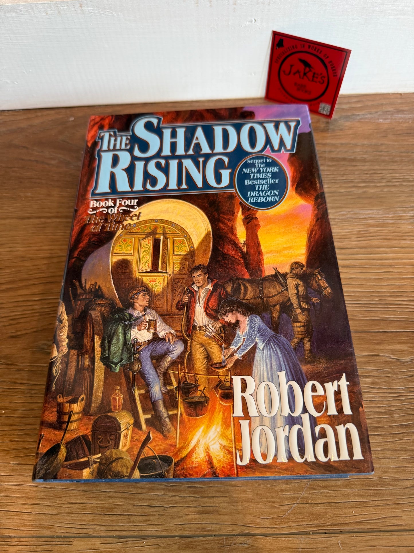 Robert Jordan, The Shadow Rising, INSCRIBED First Edition, Tor Publishing