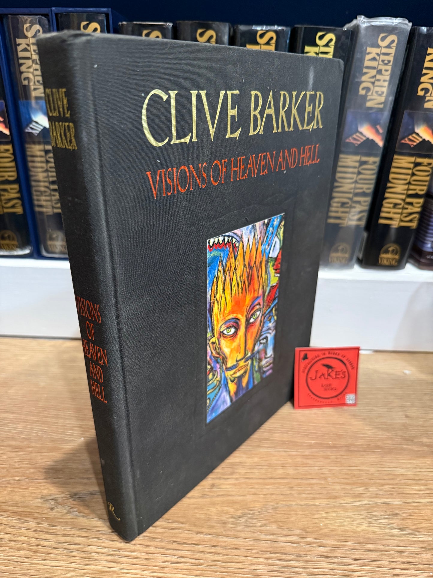 Clive Barker, Visions of Heaven and Hell, First Edition, SIGNED
