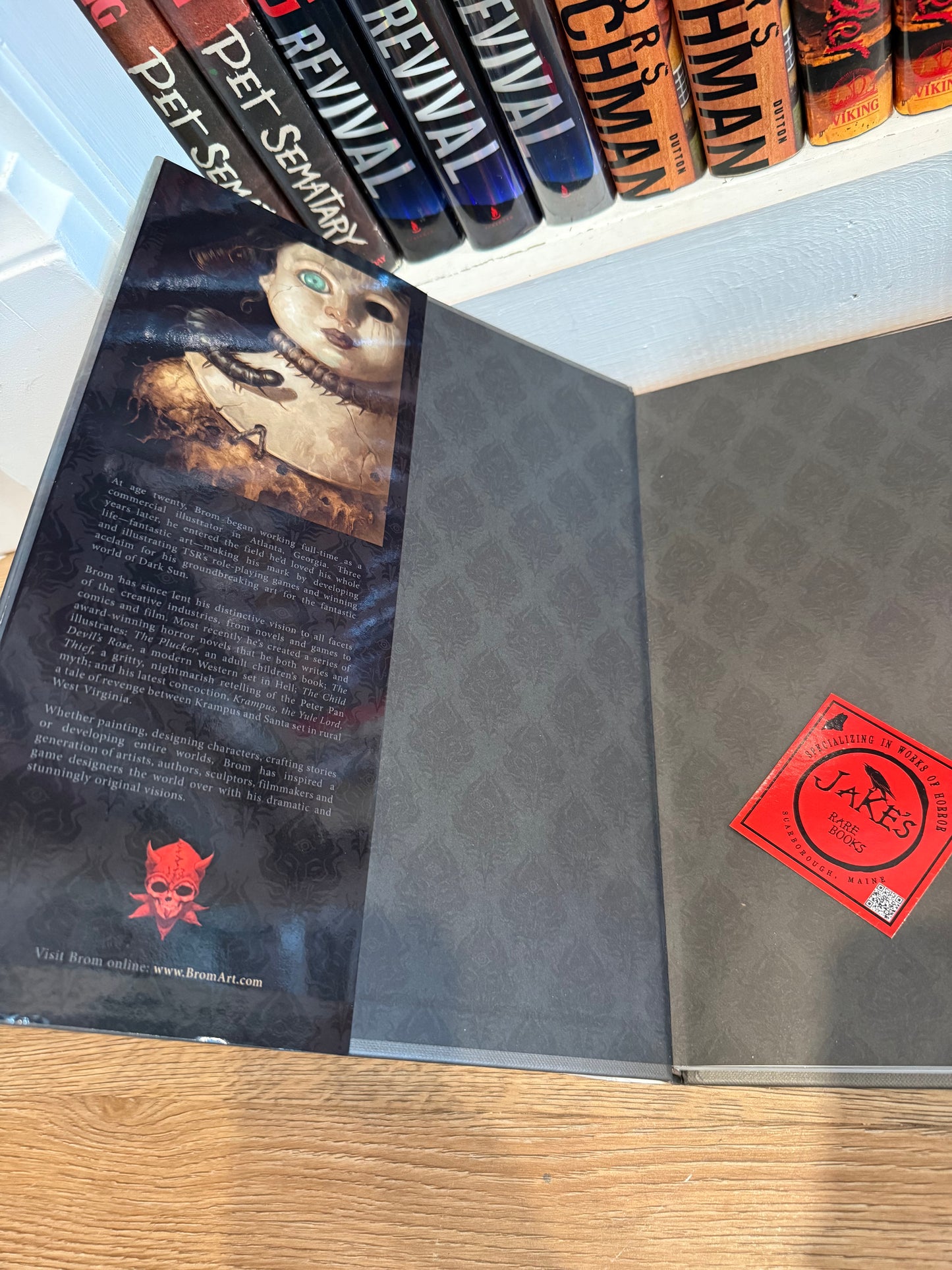 The Art of Brom, First Edition Hardcover 2013 RARE Kickstarter Edition Variant