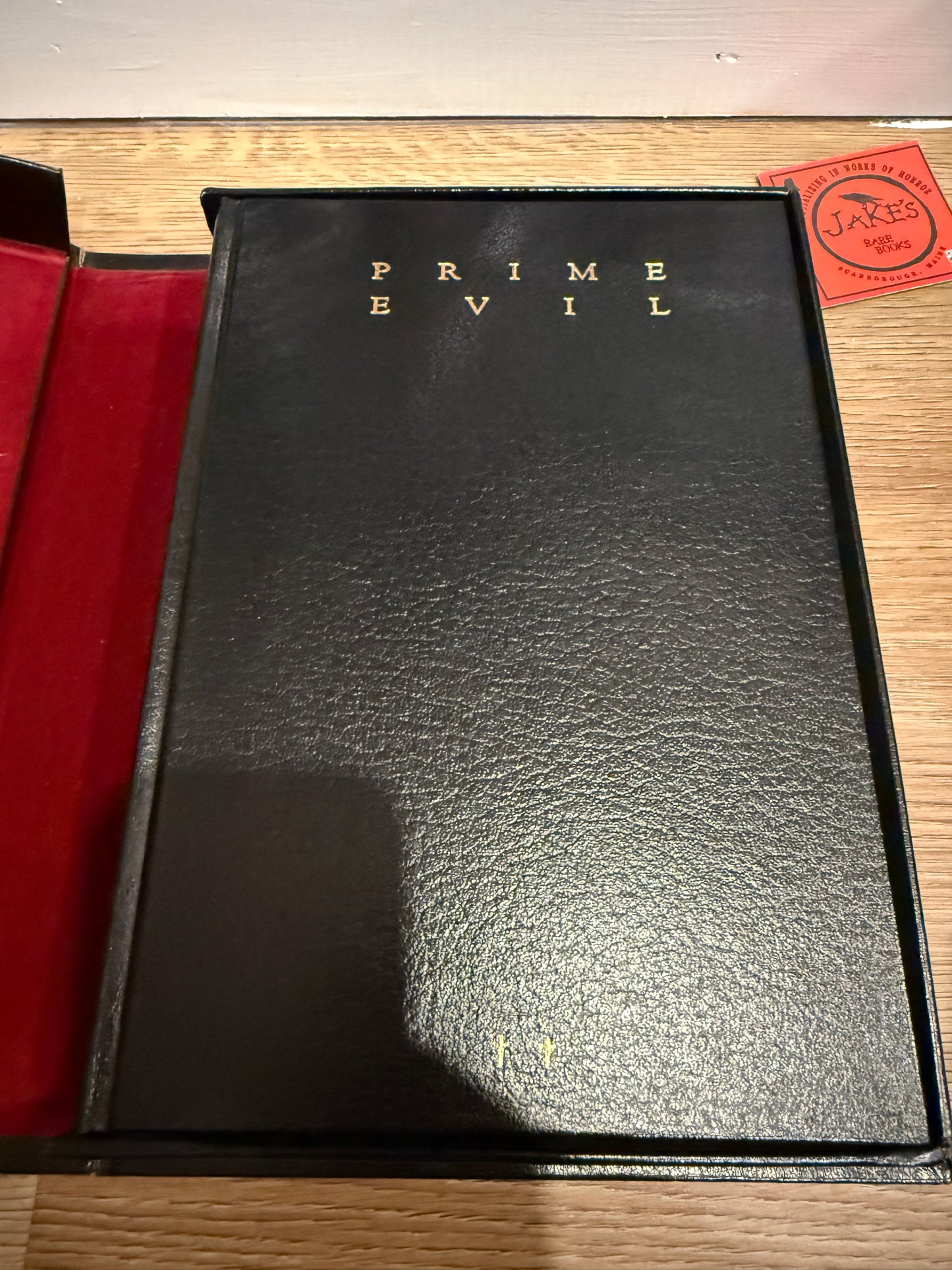 Prime Evil, UK Signed Limited #223, Bantam Books