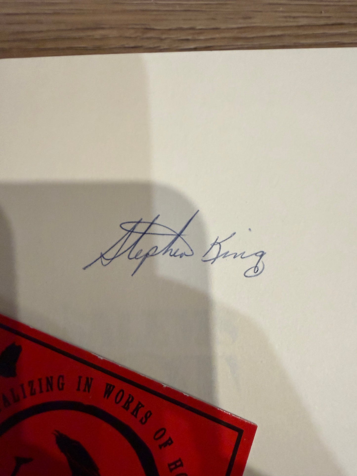 Stephen King, Salem’s Lot, Second Printing, SIGNED, Doubleday Publishing