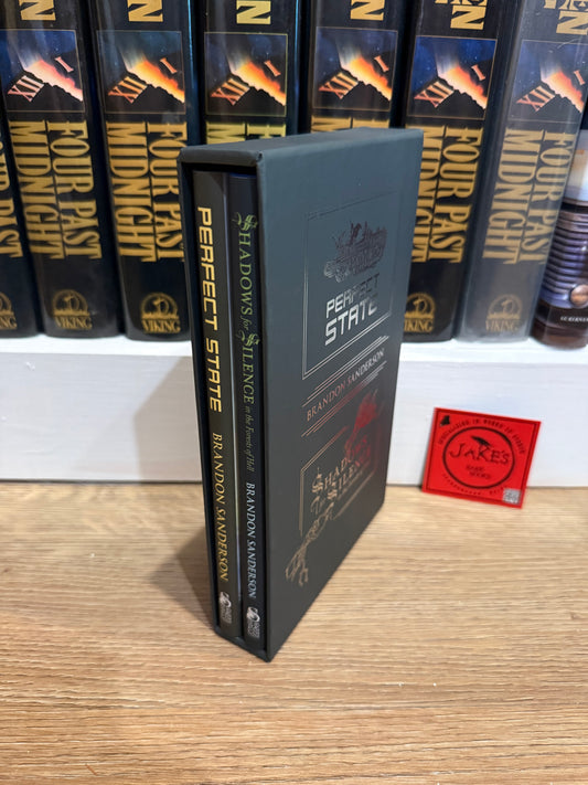 Brandon Sanderson, Matching #477, Perfect State and Shadowns For Silence, Subterranean Press
