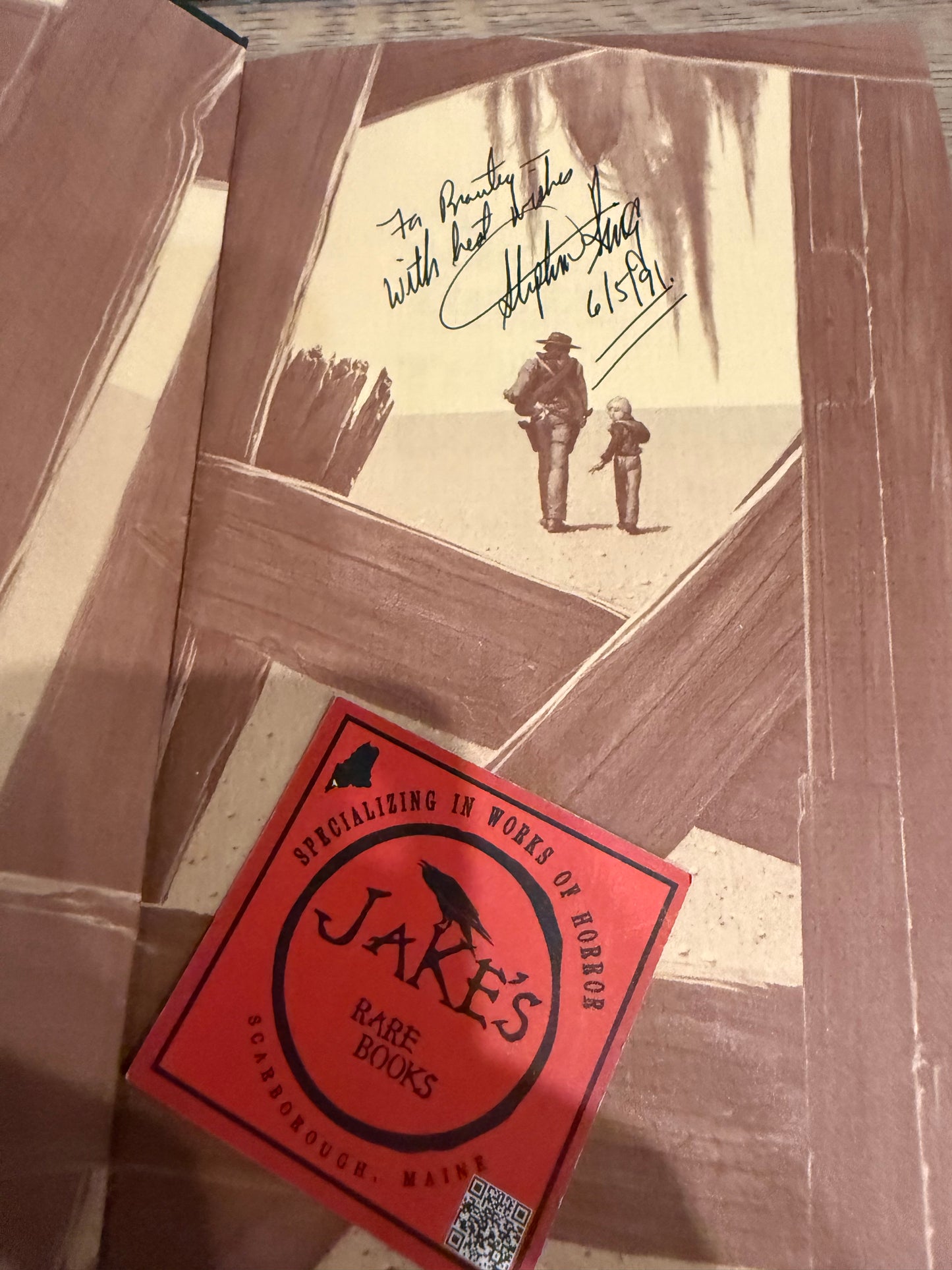 Stephen King, The Gunslinger, Second Edition, INSCRIBED, Grant Publishing